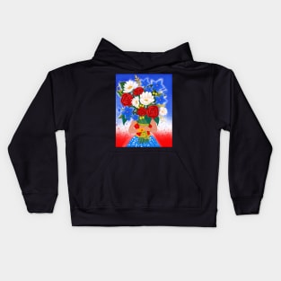 Wonderful Flower Bouquet Kids Hoodie